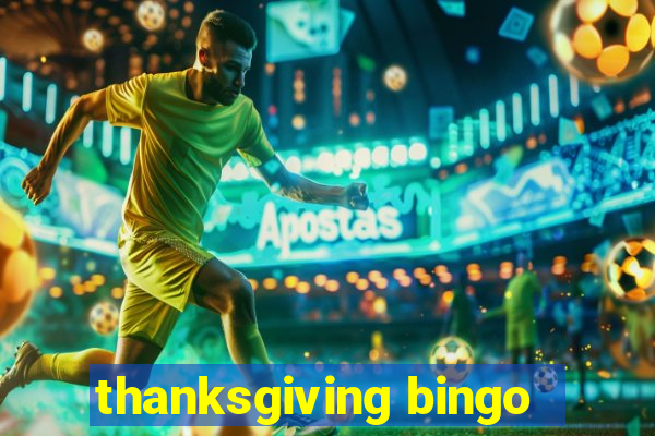 thanksgiving bingo